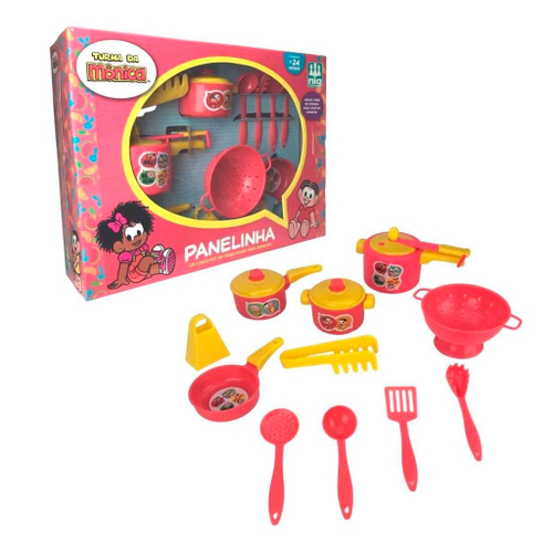 Kit House Jogo De Panelas Infantil Menina Samba Toys em Promoção na  Americanas