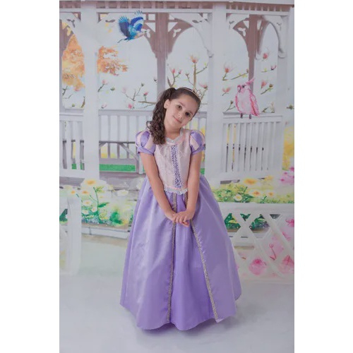 Vestido rapunzel hot sale luxo