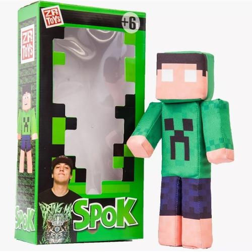 Boneco Minecraft Articulado Spok C3055 - Zr Toys em Promoção na Americanas