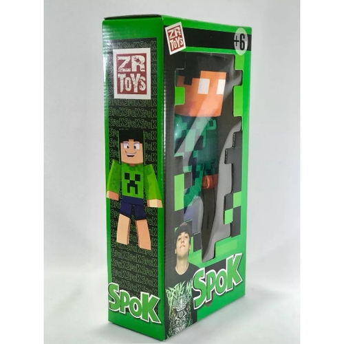 Boneco de pelúcia zr Toys Minecraft: Steve em Promoção na Americanas