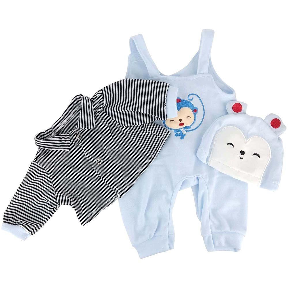 Roupa Para Boneca Bebê Reborn Laura Baby Panda - Carrefour