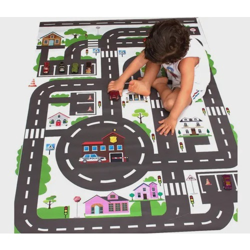 Pista Hot Wheels Grande Cidade Para Carrinhos Ilustrada Gg em Promoção na  Americanas