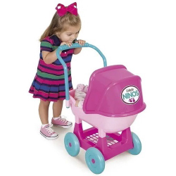 Carrinho De Boneca Coleção Ninos Cotiplás 2215 Menor preço em Carrinho De Boneca Coleção Ninos Cotiplás 2215