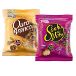 Bombom Sonho de Valsa + 1 Pacote 1 Ouro Branco de 1Kg