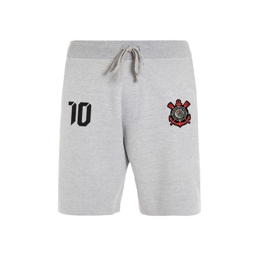 Bermuda moletom corinthians sales