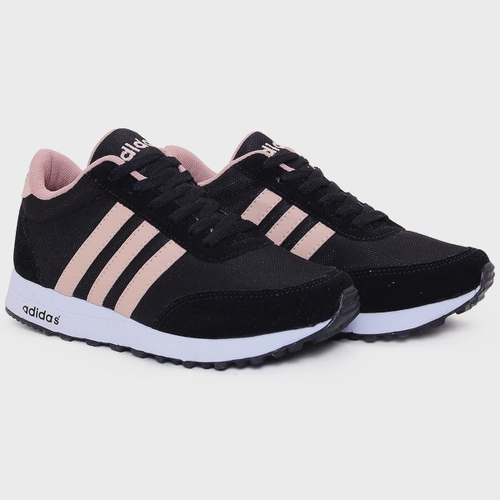 tenis adidas preto e rose gold