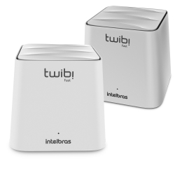 Kit 2 peças - Roteador Wi-Fi Intelbras Rede Mesh AC1200 Mbps Dual Band 2.4Ghz e 5.0Ghz Bivolt - twibi fast Menor preço em Kit 2 peças - Roteador Wi-Fi Intelbras Rede Mesh AC1200 Mbps Dual Band 2.4Ghz e 5.0Ghz Bivolt - twibi fast