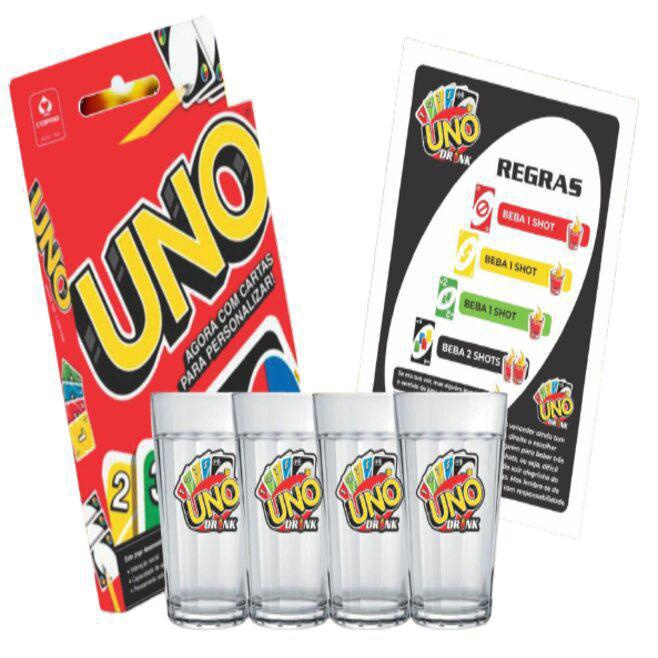 Uno Drink - Jogo Completo em Promoção na Americanas