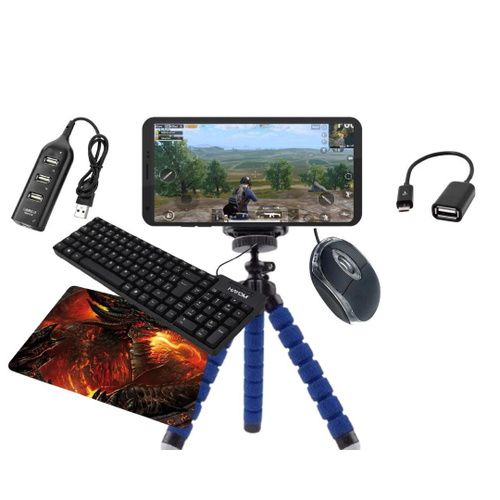 Kit Mobilador Completo Jogar Free Fire P/ Celular Led Rgb