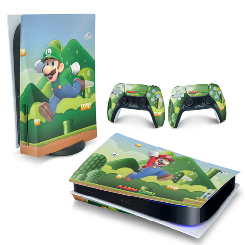 Xbox 360 Super Slim Skin - Mario & Luigi - Pop Arte Skins