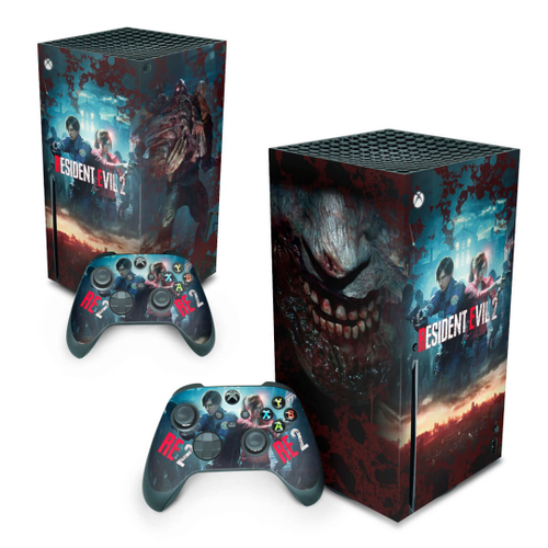 Capa Xbox One S Slim Anti Poeira - Resident Evil 4 Remake