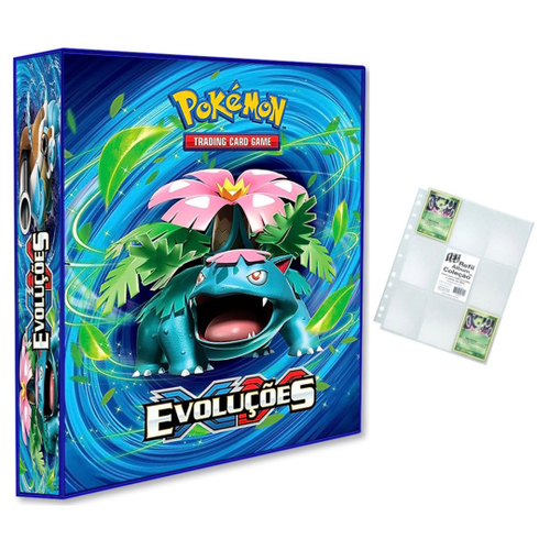 Pokemon tcg: xy Evolutions, Pacote de Cartas com 10 Unidades, +