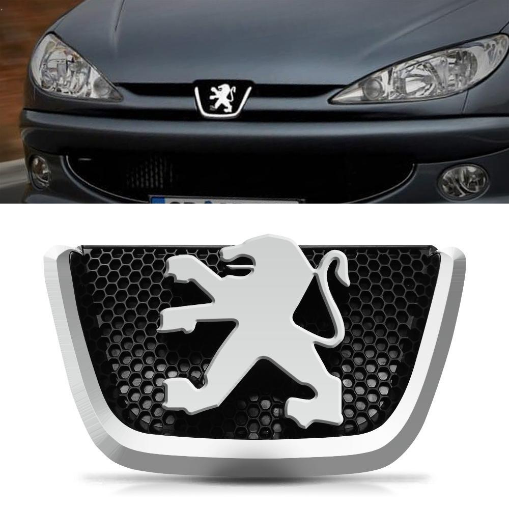 Emblema Grade Para Choque Peugeot At Cromado No Shoptime