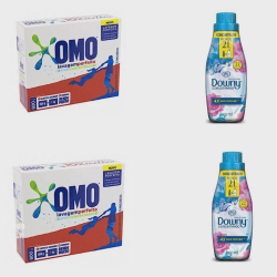 Kit Com 02 Amaciantes Roupas Downy + 02 Sabão Em Pó Omo é boa?