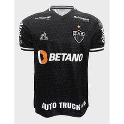 Camisa Atlético Mineiro Preta 2021/22 Masculina Menor preço em Camisa Atlético Mineiro Preta 2021/22 Masculina