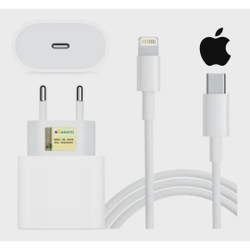 Menor preço em Carregador iPhone completo original apple turbo 20w iphone 11 12 12promax X e xr