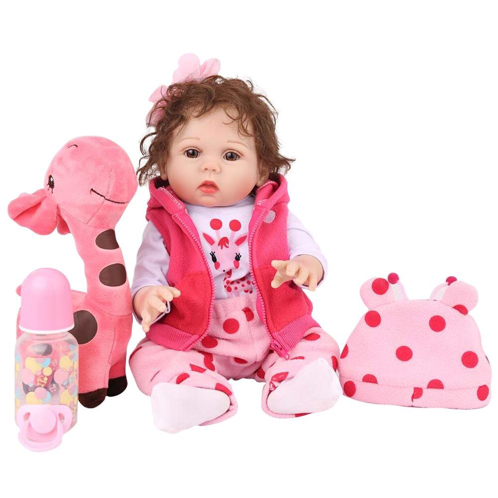 Roupa Para Boneca Bebê Reborn Laura Baby Rosa Bunny 719 em Promoção na  Americanas