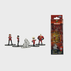 Bonecos De Metal Disney Nano Pack c/ 5 Figuras Os Incríveis Jada Metal Die Cast Dtc Menor preço em Bonecos De Metal Disney Nano Pack c/ 5 Figuras Os Incríveis Jada Metal Die Cast Dtc