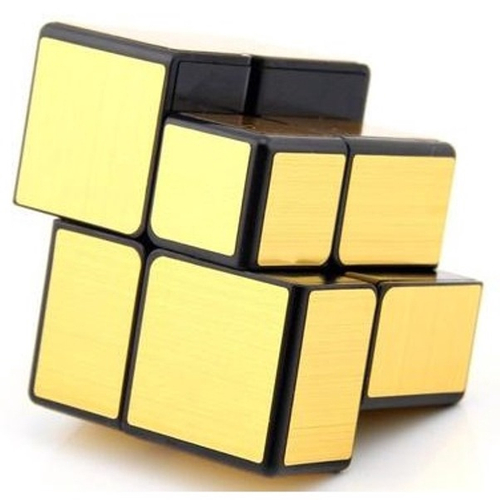 CUBO MÁGICO ESPELHADO 2X2 DOURADO