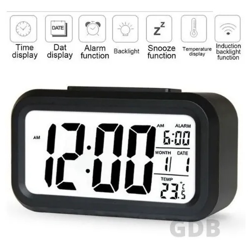 Relógio De Mesa Digital c/ Despertador Temperatura Alarme Iluminado Smart Light é boa?