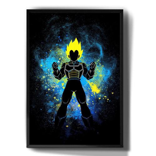 Vegeta Super Saiyajin Blue, Desenho