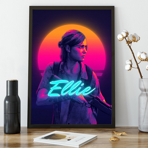  The Last of US 2 Ellie Poster Maxi - 91.5 x 61cms (36 x 24  Inches) : Home & Kitchen