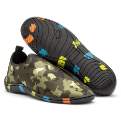 Sapatilha De Pesca em Neoprene Antiderrapante Camuflada Verde Menor preço em Sapatilha De Pesca em Neoprene Antiderrapante Camuflada Verde