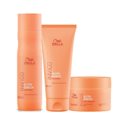 Kit Wella Invigo Nutri-enrich Sh 250ml + cond 200ml + masc 150ml Menor preço em Kit Wella Invigo Nutri-enrich Sh 250ml + cond 200ml + masc 150ml