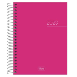 Agenda 2022 Diária Espiral Pepper rosa M4 2022 Tilibra Menor preço em Agenda 2022 Diária Espiral Pepper rosa M4 2022 Tilibra