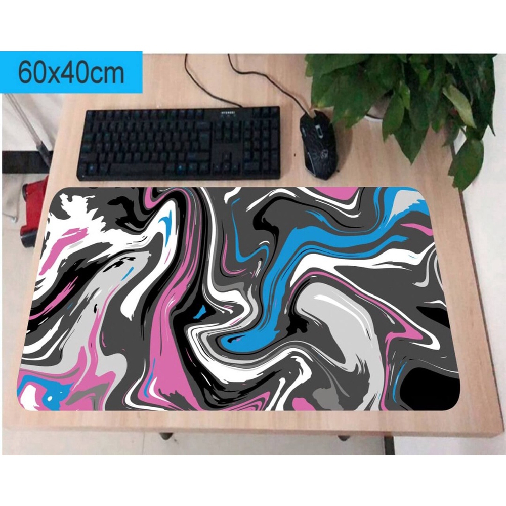 Mouse pad gamer company Liquid Strata personalizado 60x40 em Promoção ...