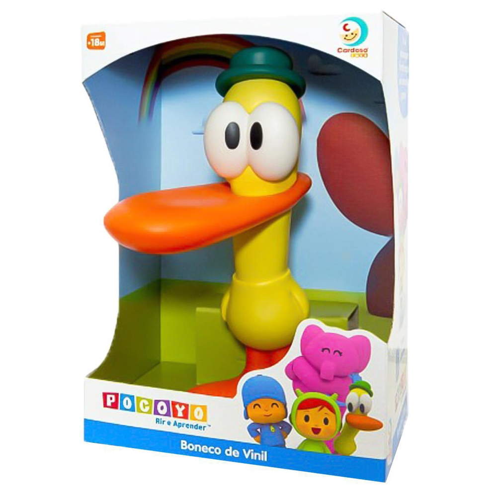 Boneco De Vinil Pato Turma Do Pocoyo 30Cm Cardoso Toys | Submarino