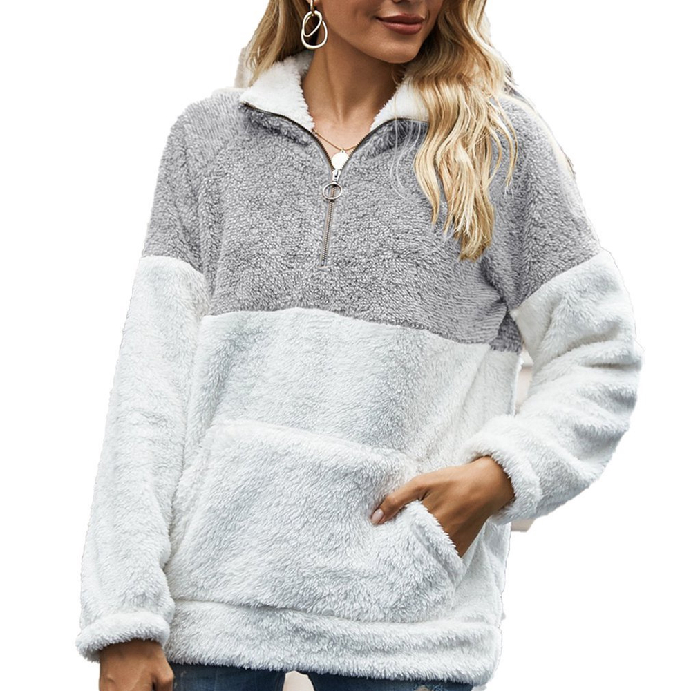 oversized zip up moletom com capuz walmart