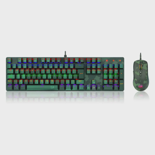 Kit Gamer Redragon - Teclado Karura Brancoala ABNT2 - B502RGB (PT