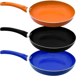 Frigideira Cerâmica Antiaderente Esmaltada Não Gruda Cozinha Frita Sem óleo é boa?