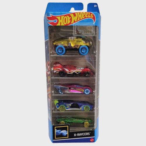 Pack Com 5 Carrinhos Hot Wheels X-raycers - Pirlimpimpim Brinquedos