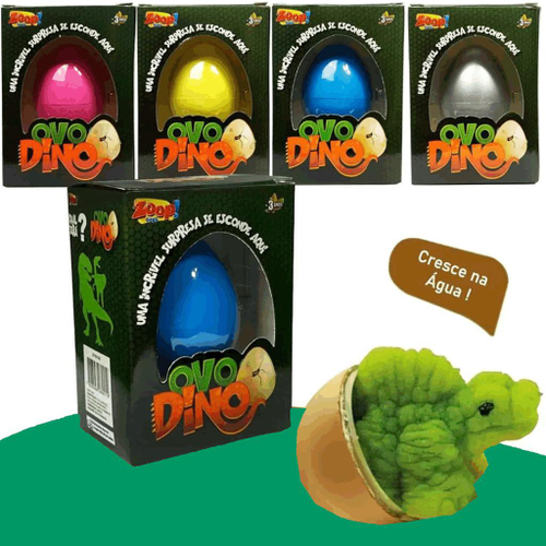 Dinossauro Surpresa no ovo Zoop Toys - Blanc Toys - Felicidade em brinquedos