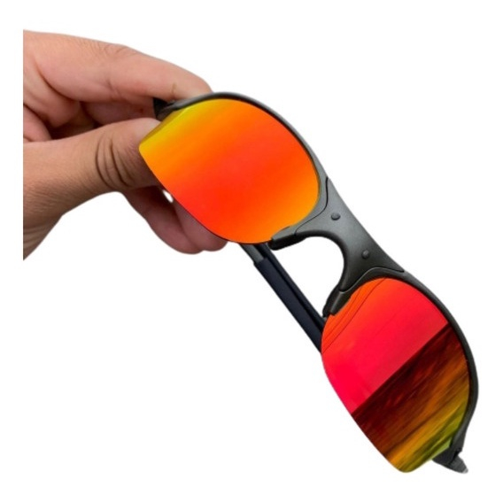 Óculos Juliet de Sol Feminino e Masculino Lupa Rubi Aluminio Polarized