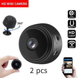 2 pcs Mini Câmera de Segurança 1080P com Visão Noturna e Detecção de Movimento - Conexão WiFi é boa?