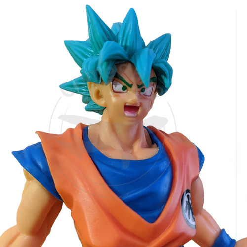 Boneco Goku ssj Blue Super Sayajin Azul Dragon Ball Z Super em Promoção na  Americanas