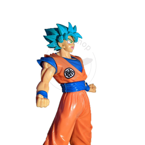 Boneco Goku ssj Blue Super Azul Dragon Ball Super Action Figure