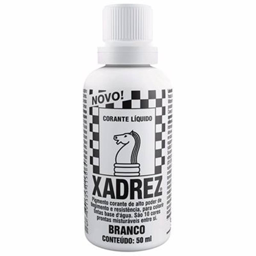 Corante para pintura/tinta líquido xadrez branco em Promoção na Americanas