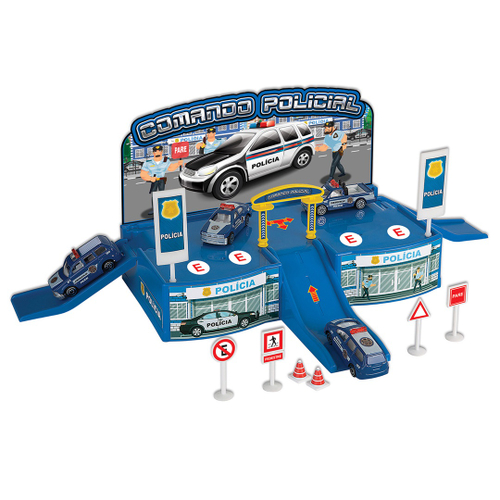 Pista de Carrinhos Helicóptero Double Park Speedster 77 Peças - Polibrinq,  PK002 em Promoção no Oferta Esperta