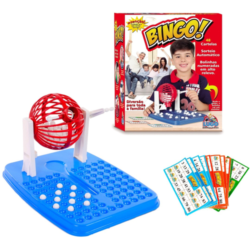 Bingo! Infantil 2 Jogadores - Pingu Brinquedos