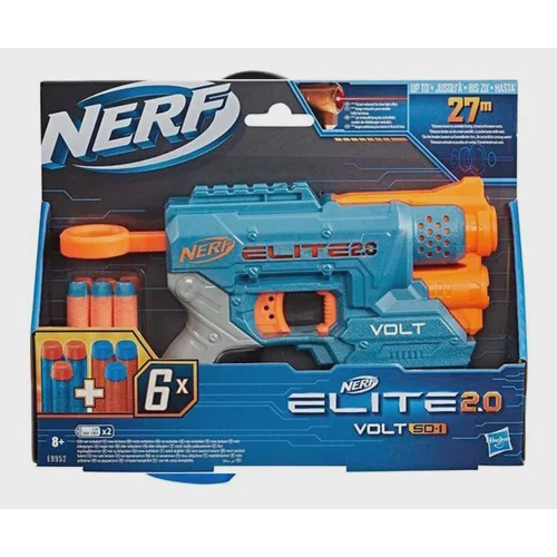 Lançador Nerf Arminha de Brinquedo com 23 Dardos Branco em Promoção na  Americanas