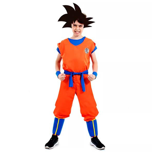 Fantasia Dragon Ball Com Cabelo