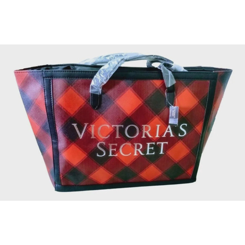 red victoria secret bolsa