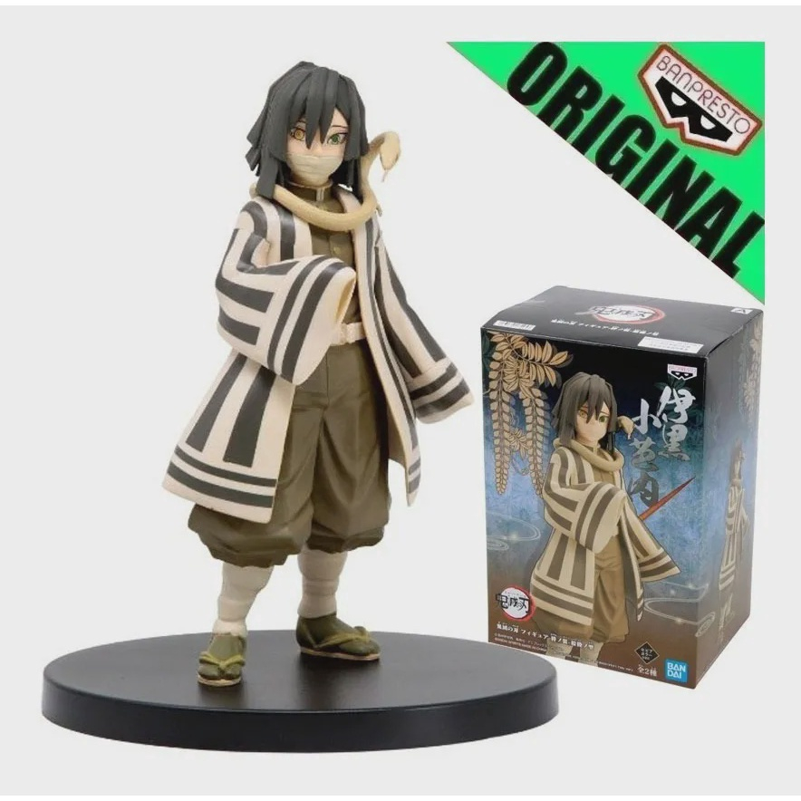 Boneco Demon Slayer Kimetsu no Yaiba Obanai Iguro Vol 16 Bandai Banpresto