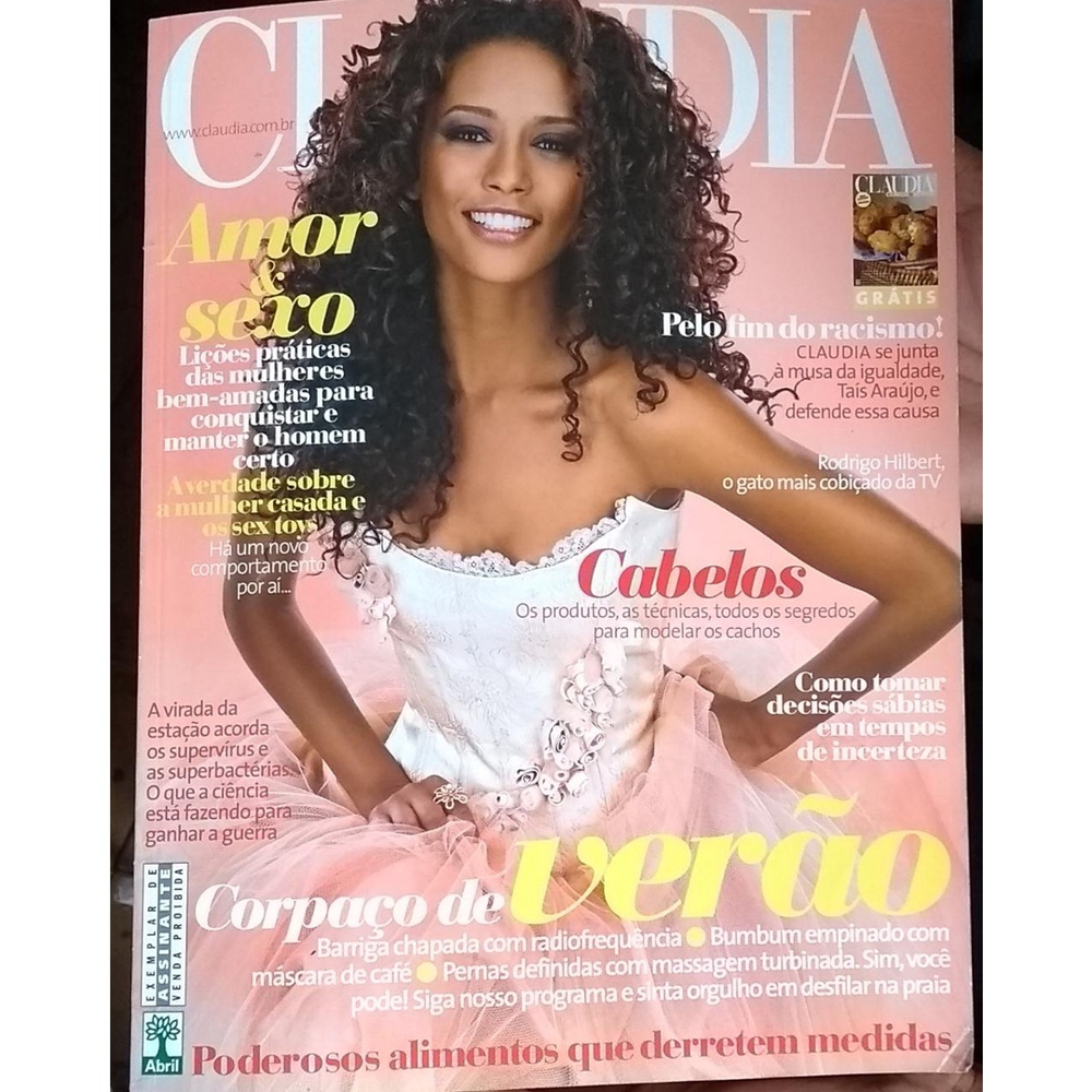 Usado: Revista Claudia Ano 48 Nº 9 Setembro 2009 Taís Araújo | Submarino