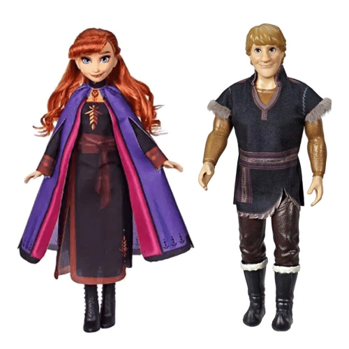 Boneca Frozen Anna e Kristoff B5168 Hasbro com o Melhor Preço é no Zoom