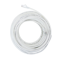 Cabo de Rede 30 Metros p/ Internet RJ45 Cat 6 Flexivel Ethernet Lan 10210-30 Branco é boa?
